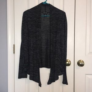 Heather Black/grey cardigan